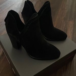 Vince Camuto Bootie - Black True Suede- Size 7.5 Brand New!